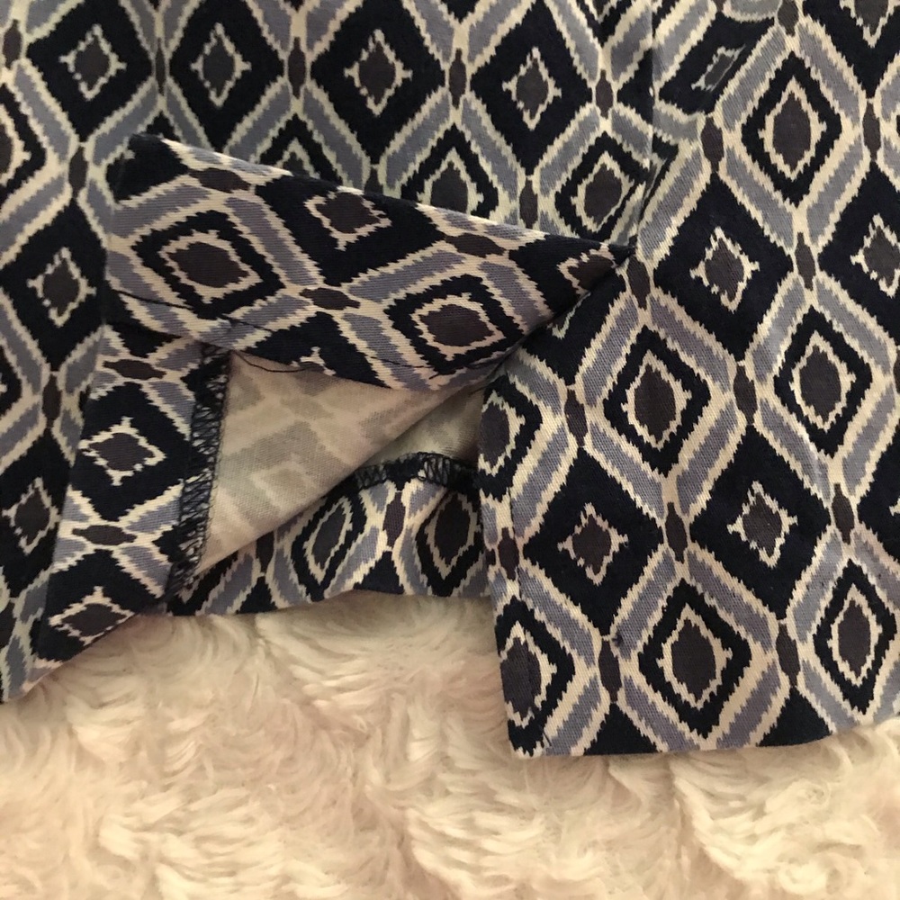 Blue Kenar pattern skirt - Picture 4 of 6